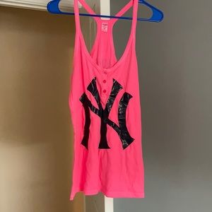 PINK Yankees tank top